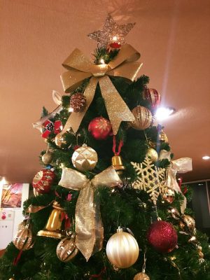 奥日光小西ホテルクリスマスツリー